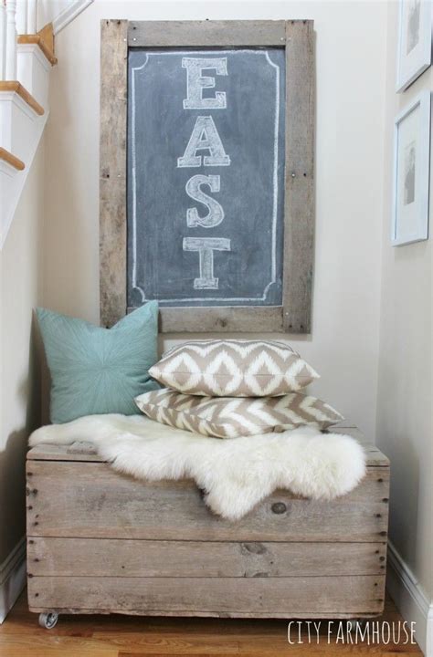 DIY Floating Bench + Modern Farmhouse Finish - City Farmhouse by ...