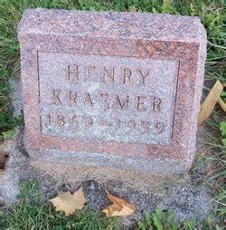 Heinrich Henry Kraemer 1869 1939 Find A Grave Memorial