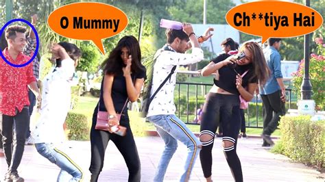 Slapping Prank On Cute Girls 😲😲prank Gone Wrong Bharti Prank Raju