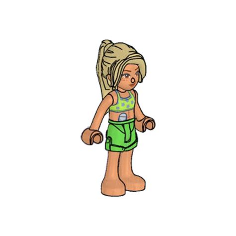 Lego Sara With Lime Bikini Top Minifigure Brick Owl Lego Marketplace
