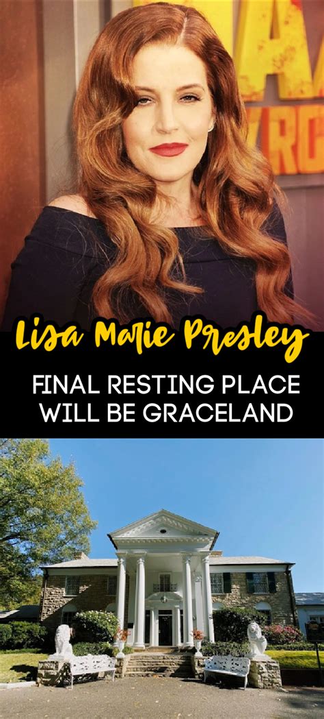 Lisa Marie Presleys Final Resting Place Will Be With Her Dad And Son