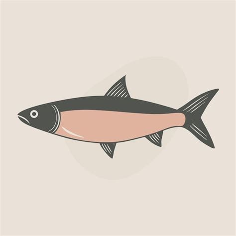 Premium Vector Sardine Fish Vector Illustration