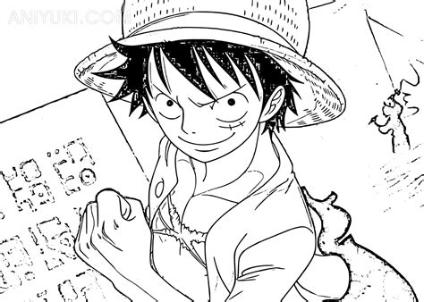 Dibujos De One Piece Para Colorear Aniyuki Anime Portal