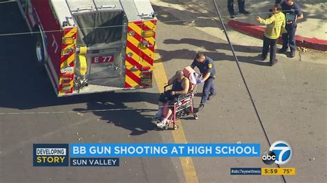 5 injured in BB gun shooting at Sun Valley High School | abc7.com