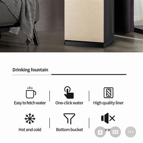 Kaisavilla Top Load Water Dispenser Hot And Mild Cold Water Dispenser Kaisa Villa