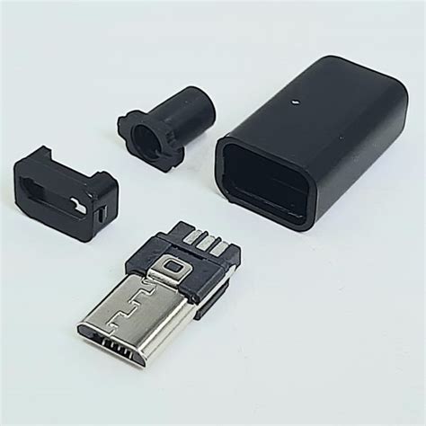 Conector Micro Usb 5 Pines Macho Tettsa Tienda