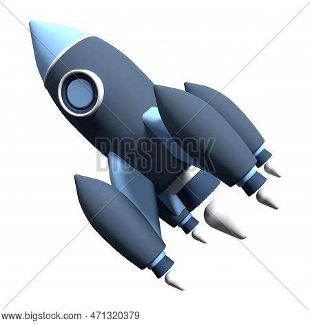 3d Render Rocket Image & Photo (Free Trial) | Bigstock