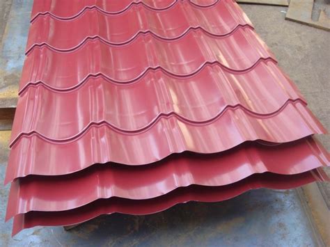 AISI ASTM JIS Metal Roof Sheeting Steel Workshop Glazed Tile Shape