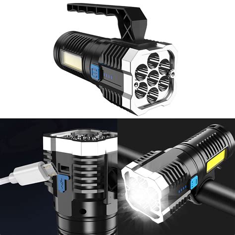 Lights In One Brightest Outdoor Flashlight 1000 LPW LED Flashlight ...