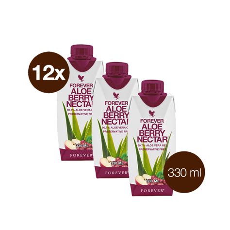 Forever Aloe Vera Berry Nectar Mini 330 Ml Opakowanie 12 Szt X 330