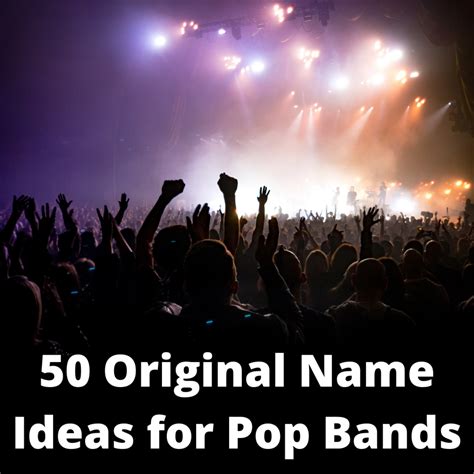 50 Original Name Ideas for Pop Bands - Spinditty