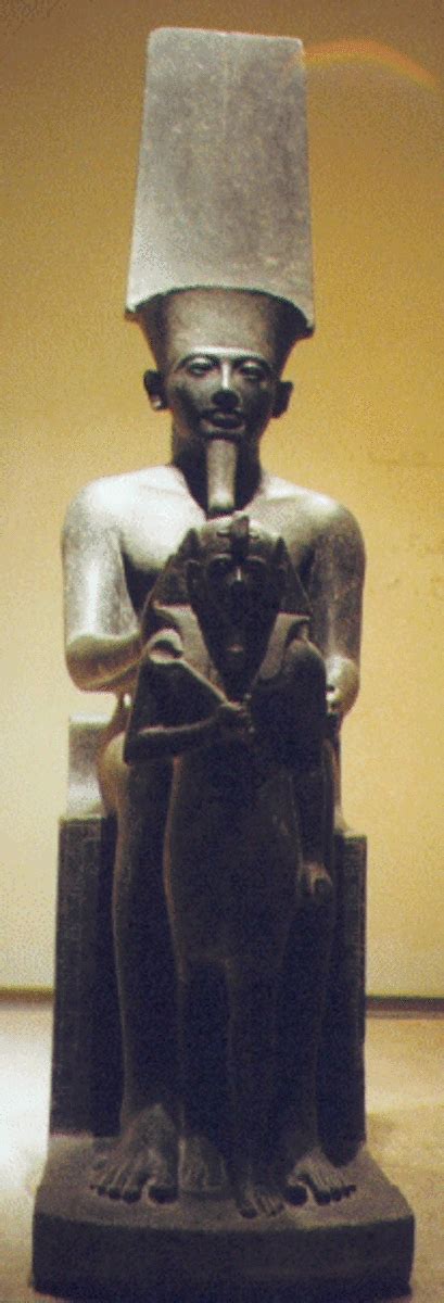 Egyptian God Amonamen The Invisible Creative Power Hidden From