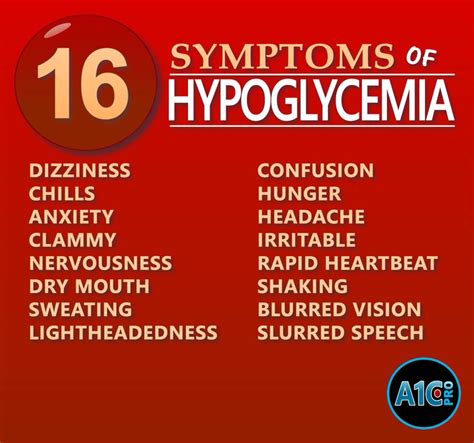 16 Symptoms Of Hypoglycemia From Hypoglycemia Symptoms