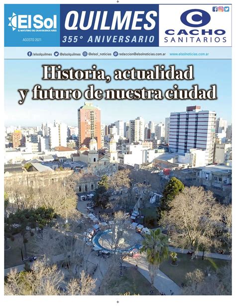 Aniversario 355 años de Quilmes by Diario EL SOL Issuu