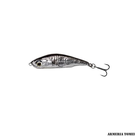 Savage Gear D Sticklebait Pencil Cm G Sinking Black Silver