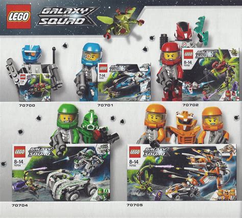 Lego Galaxy Squad Red Team