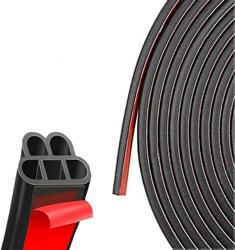 Tuokay 10 Meters Epdm Rubber Sealing Strip 10mm 9mm Small D Shape