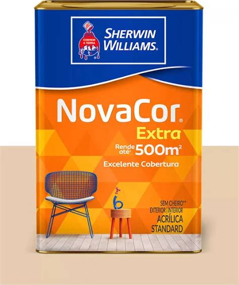 Tinta Sherwin Williams Novacor Látex Acrílica Mais Rendimento Extra