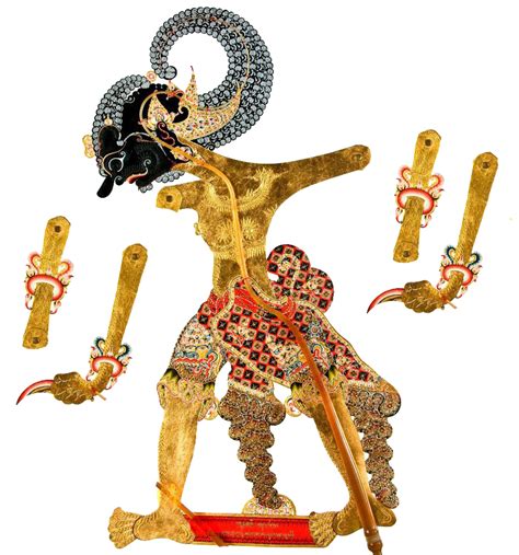 Wayang Arjuna Vector Image Free Svg