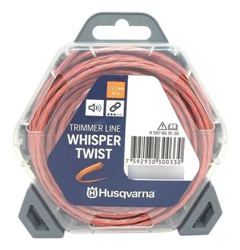 Desbrozadora Husqvarna De Nailon Mm Whisper Twist Metros