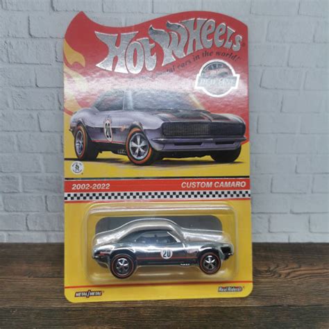 Jual Hot Wheels Custom Camaro 2022 RLC Exclusive HWC Red Line 21club Kota Denpasar Aza