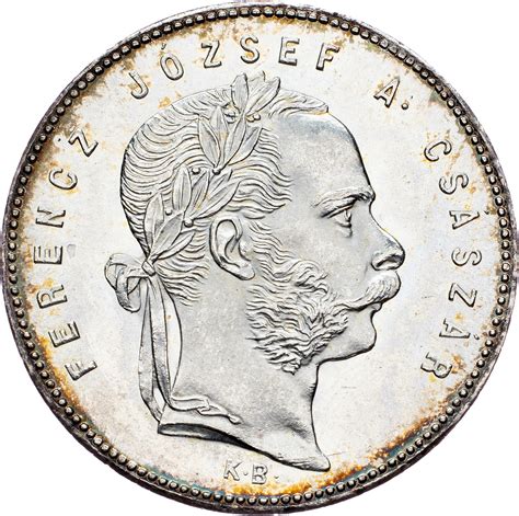 Franz Joseph I 1 Forint 1869 KB Kremnitz Aukcja Internetowa