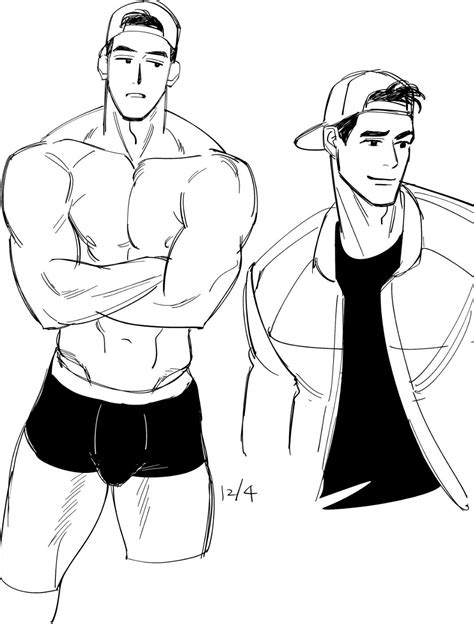 Anime Guys Shirtless Handsome Anime Guys Fantasy Character Design Character Drawing Buff