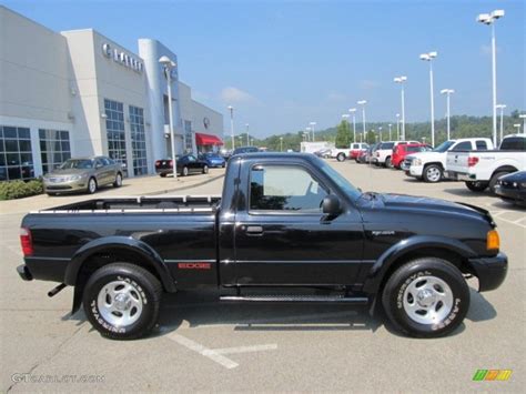 Black Ford Ranger Edge Regular Cab X Exterior Photo