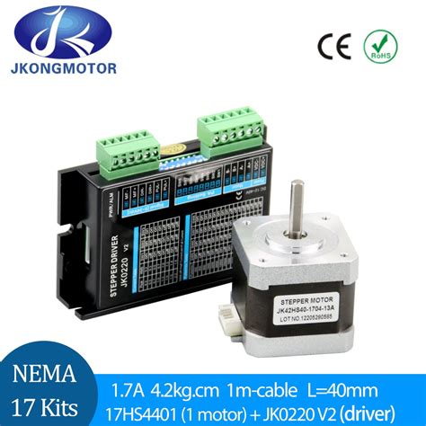 Jkongmotor Hs Nema Stepper Motor Kits With Jk V Driver