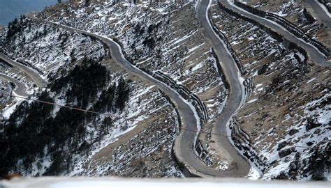 Bro Builds Road In Remote Arunachal District Bordering China India