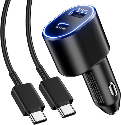 USB C Car Charger 25W for Samsung Galaxy S20 FE A54 A53 A33 Flip S24 ...