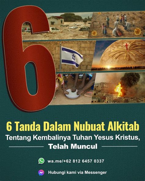 Tanda Dalam Nubuat Alkitab Tentang Kembalinya Tuhan Yesus Kristus