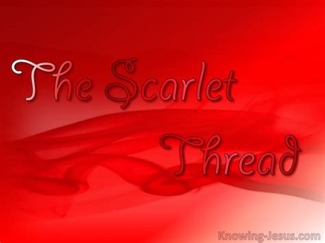 The Scarlet Thread - Daily Devotional