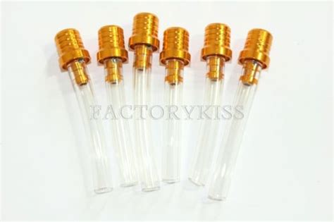 Purchase 6x Yellow Gas Fuel Cap Vent Value Breather Hose Tube Motocross Scar Racing Cik In China