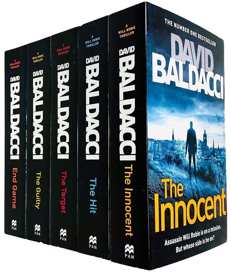 David Baldacci Will Robie Series 5 Books Collection Set Uk