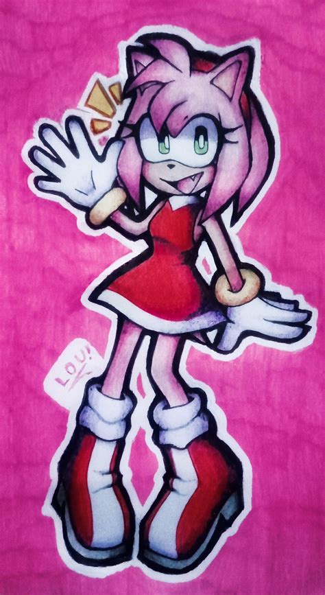 Amy Rose By Louh136 On Newgrounds