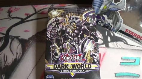 Yu Gi Oh Dark World Structure Deck Opening Youtube