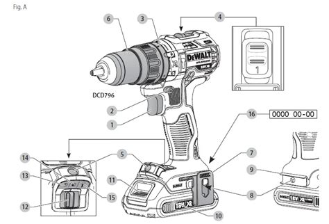 DEWALT DCD796 20V MAX XR Cordless Lithium-Ion Compact Hammer Drill User ...