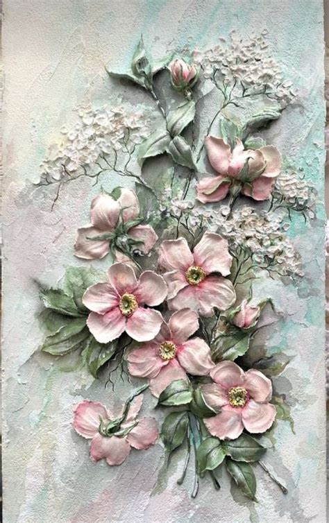 Pin By Annatal On Plastelina Flower Art Painting Sculpture Art