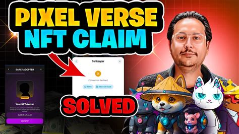 HOW TO CLAIM NFT IN PIXELVERSE PIXEL VERSE NFT CLAIM PROBLEM SOLVED