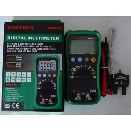 Digital Multimeter Mastech MS8239C, new