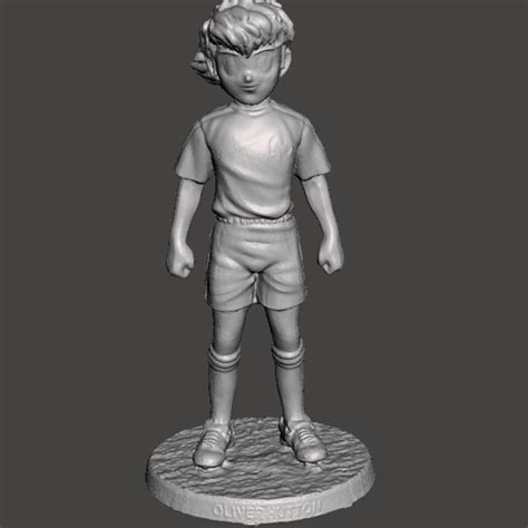 STL File CAPTAIN TSUBASA OLIVER ATOM OLIVER HUTTOM3D Printing