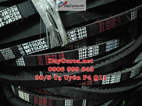 Dây curoa Mitsuba RECMF-8540-RECMF-8430-RECMF-8470 - Gọi 0906999843