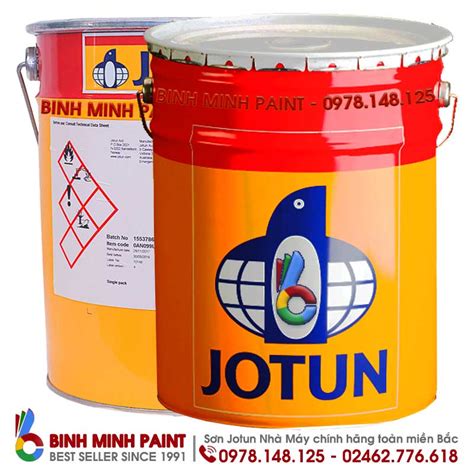 Sơn chống rỉ Epoxy Jotun Barrier Giàu Kẽm 2 Thành Phần BinhMinhPaint Vn