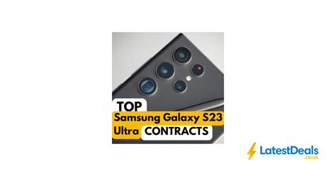 Top 6 Samsung Galaxy S23 Ultra Contract Deals June 2023 At Vodafone