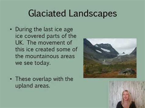 The Distribution Of Upland Lowland And Glaciated Landscapes In The Uk