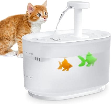 Amazon Els Pet Cat Water Fountain With Wireless Pump Oz L