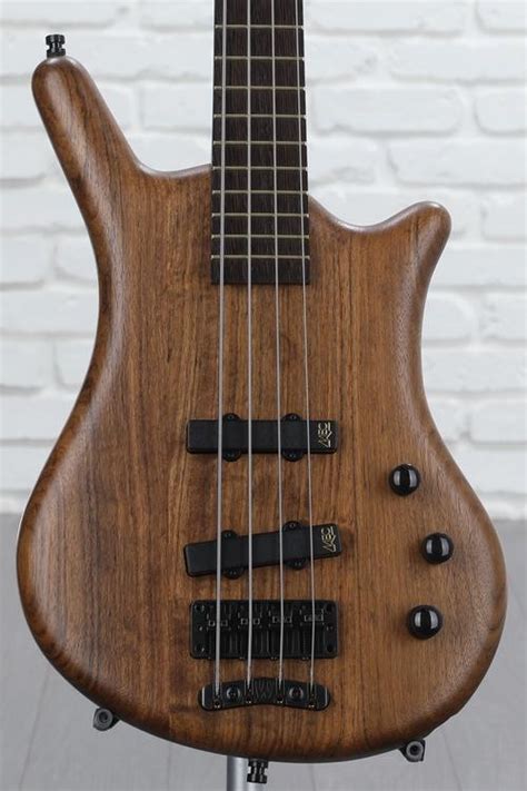 Warwick Pro Series Thumb BO 4 String Bass Natural Satin With Black