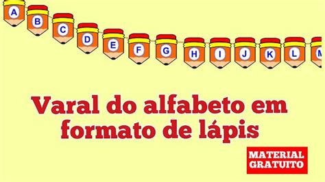 Recursos E Atividades Do Ledson Aldrovandi Varal Do Alfabeto Em