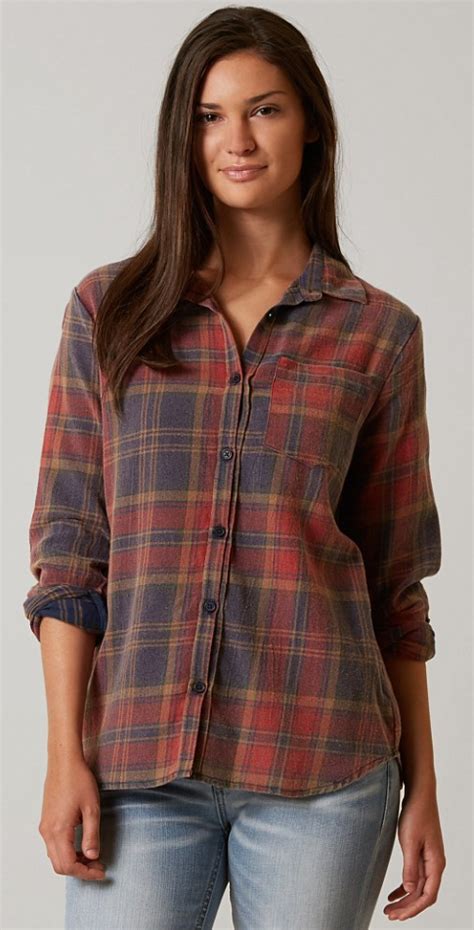 Fall Flannel Plaid Shirt Daytrip Flannel Shirt Buckle Flannel